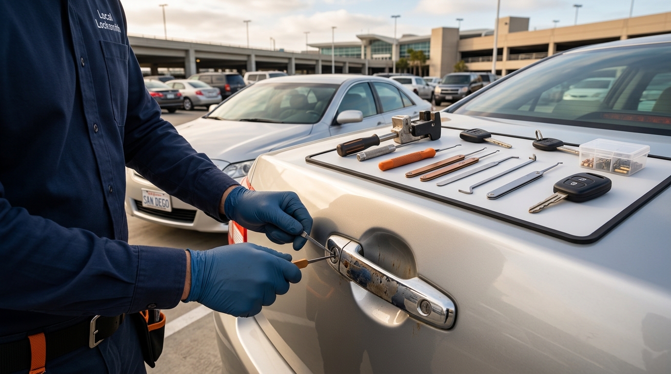 Airport parking lockout details