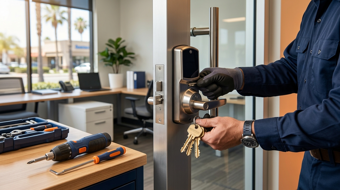 Business lock checklist for San Diego shops