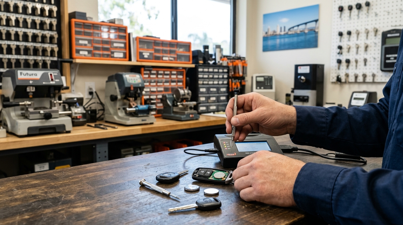 Key fob replacement questions in San Diego