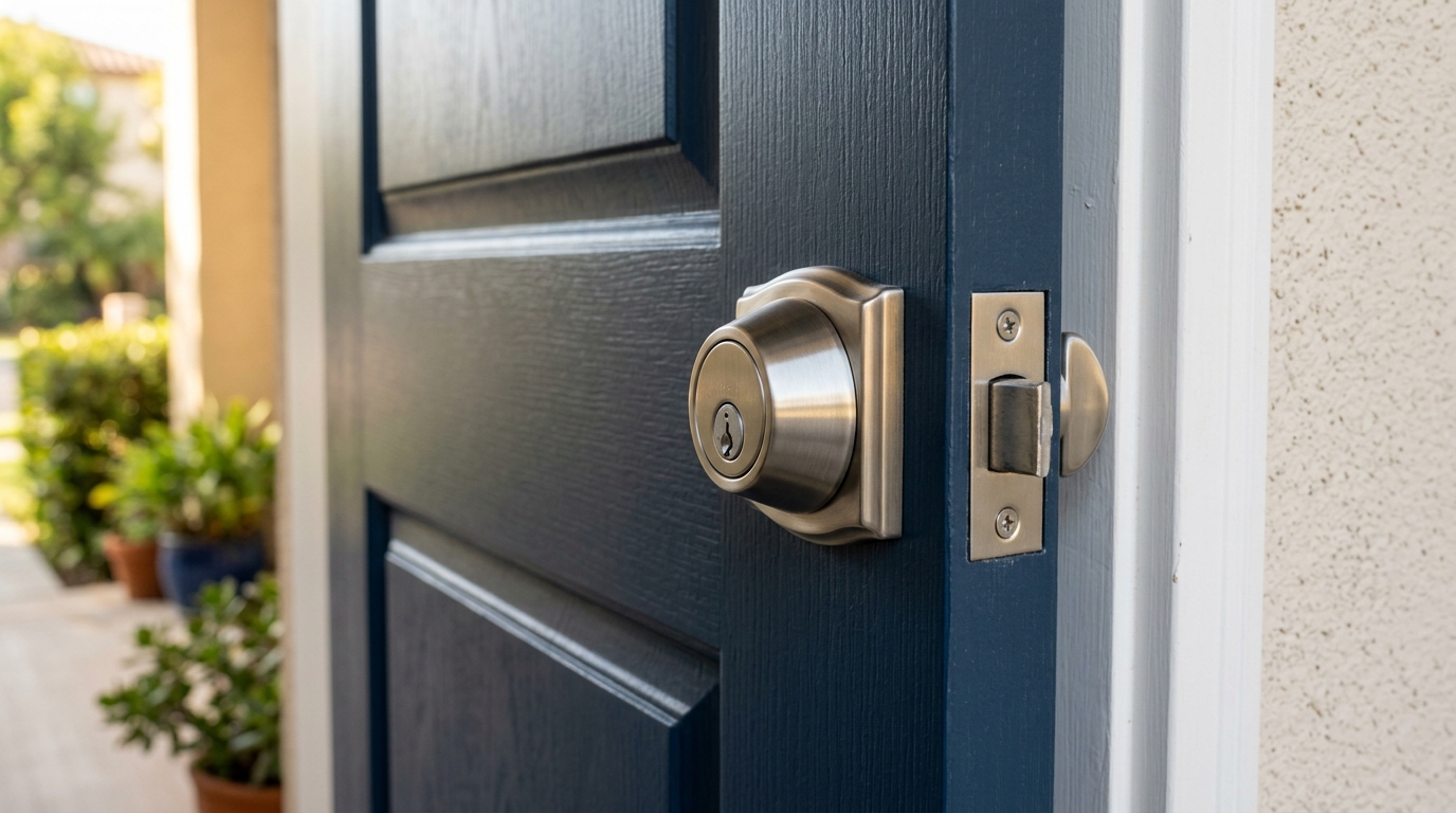 Deadbolt Installation image for Locksmith San Diego