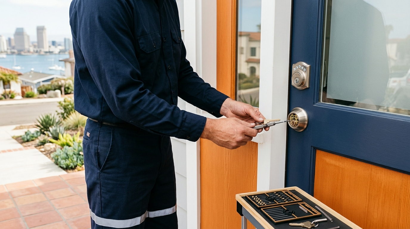Locksmith service in Point Loma
